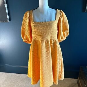 Free People Carrot Ginger Minidress